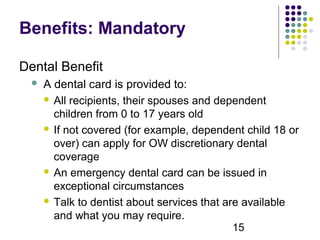 does odsp cover dentures 2023