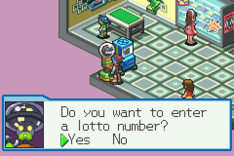 megaman battle network 4 lotto numbers