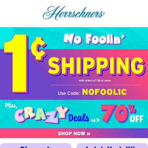 herrschners free shipping code