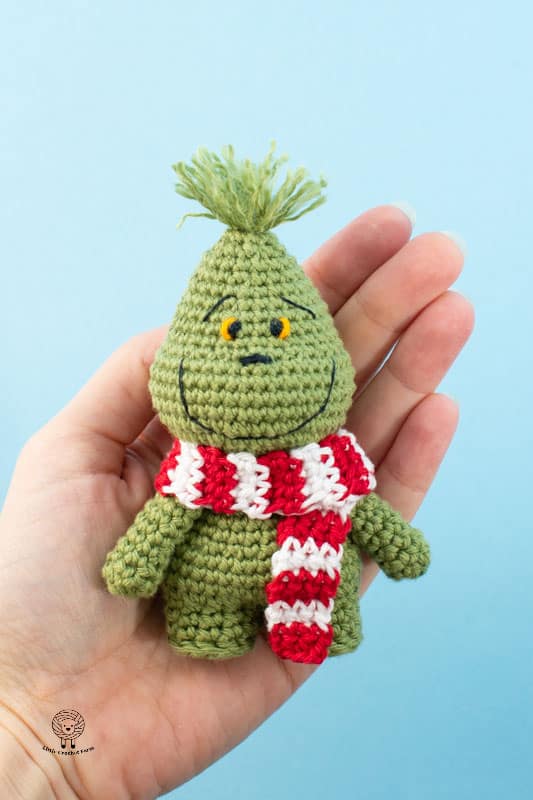 crochet grinch