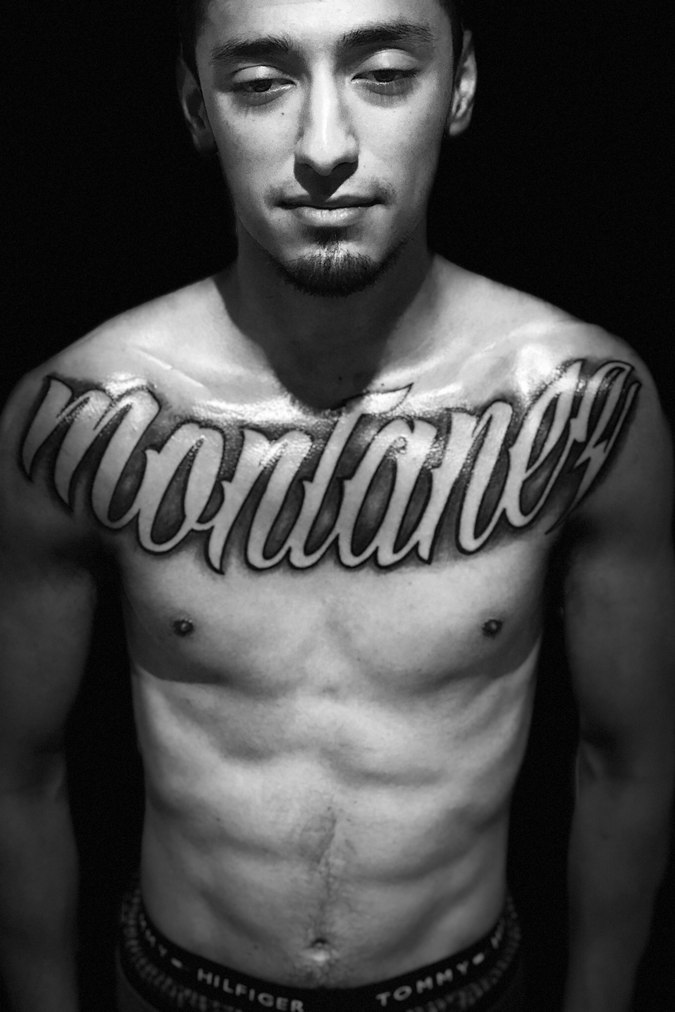 name chest tattoos