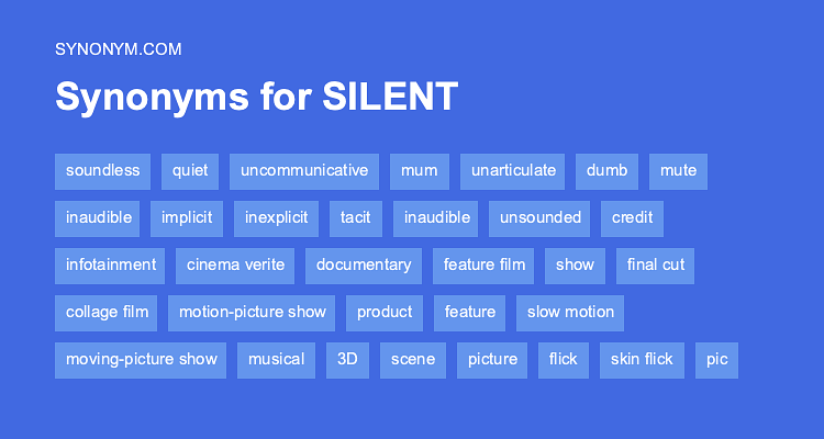 silent ka antonyms