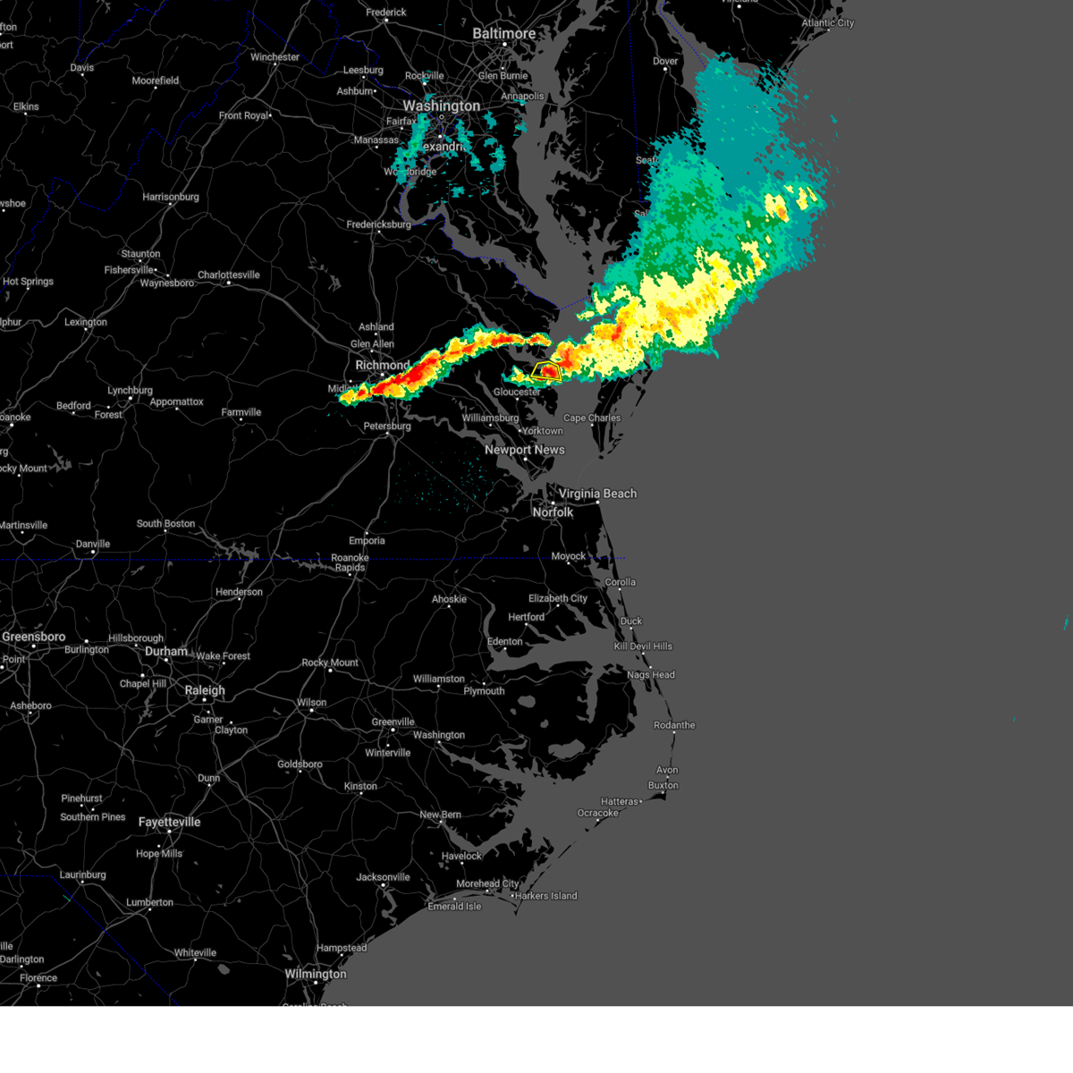 weather radar deltaville va