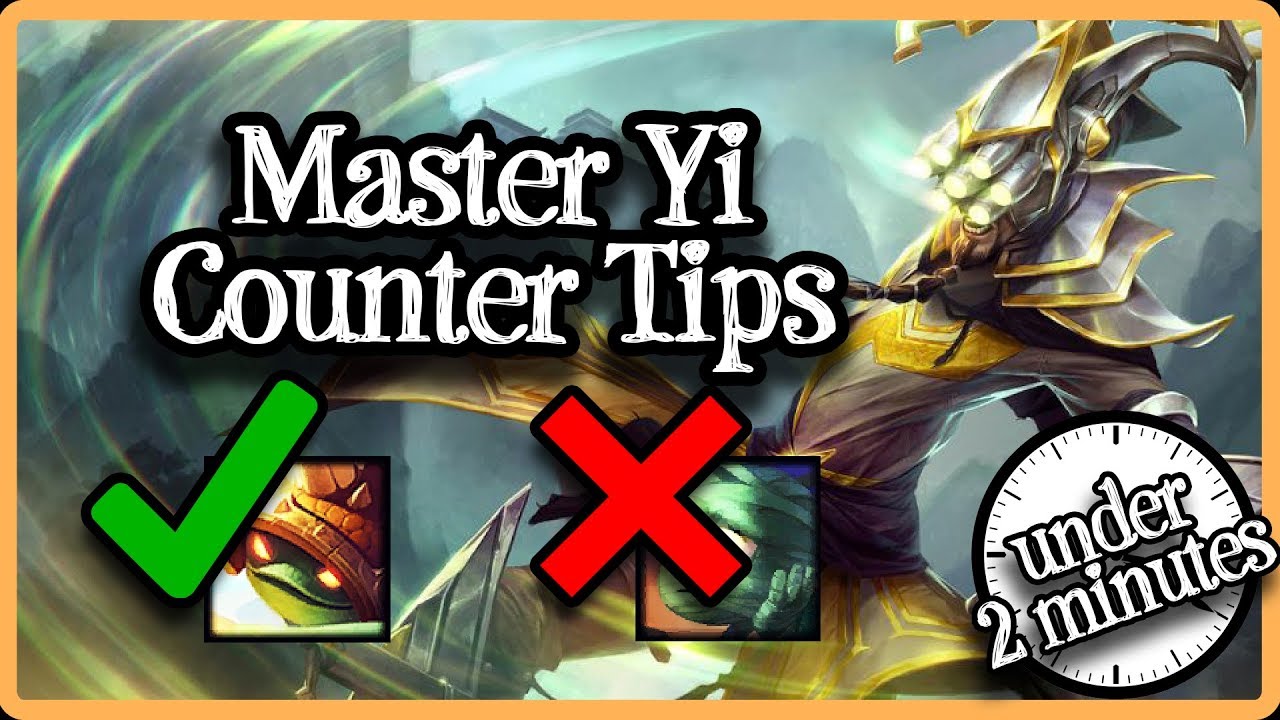 master yi counters