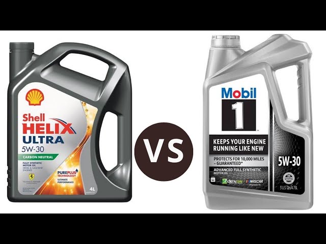 shell helix ultra vs mobil 1