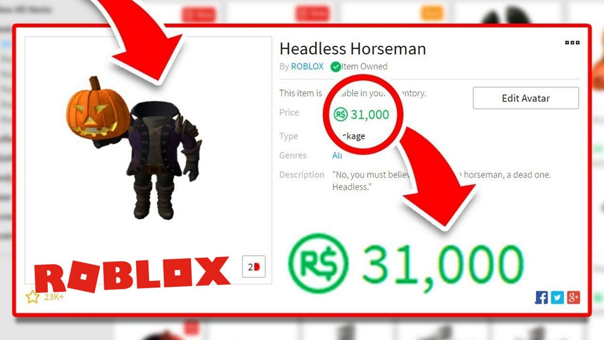 how to be headless in roblox