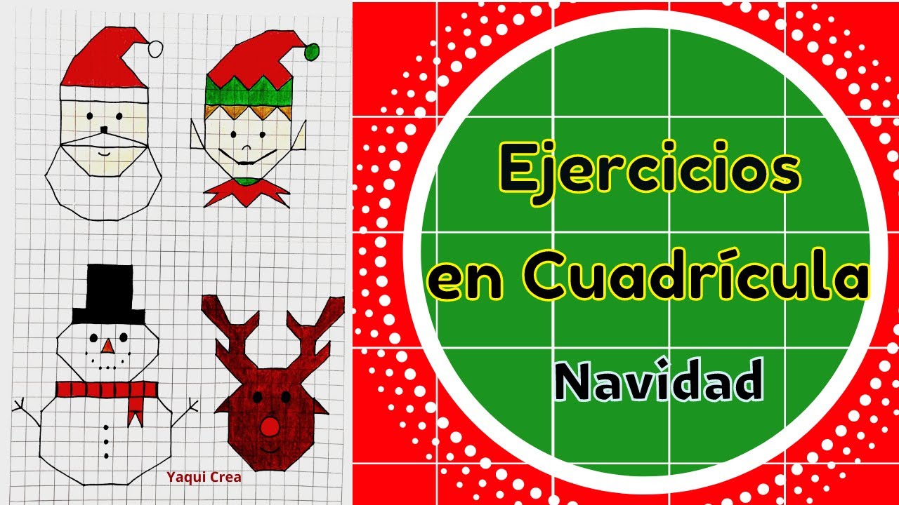 cuadrículas de navidad