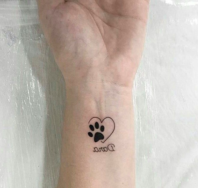 tatuajes de perros pequeños