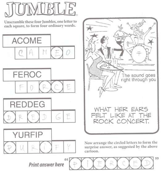 jumble word unscrambler solutions