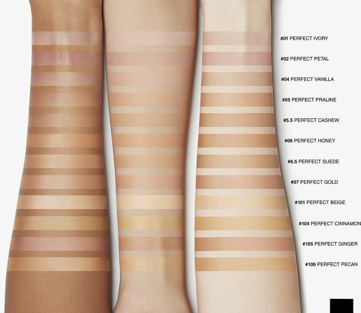 givenchy photo perfexion foundation swatches