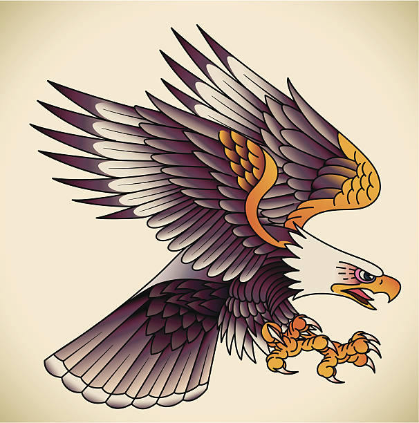 traditional eagle tattoo