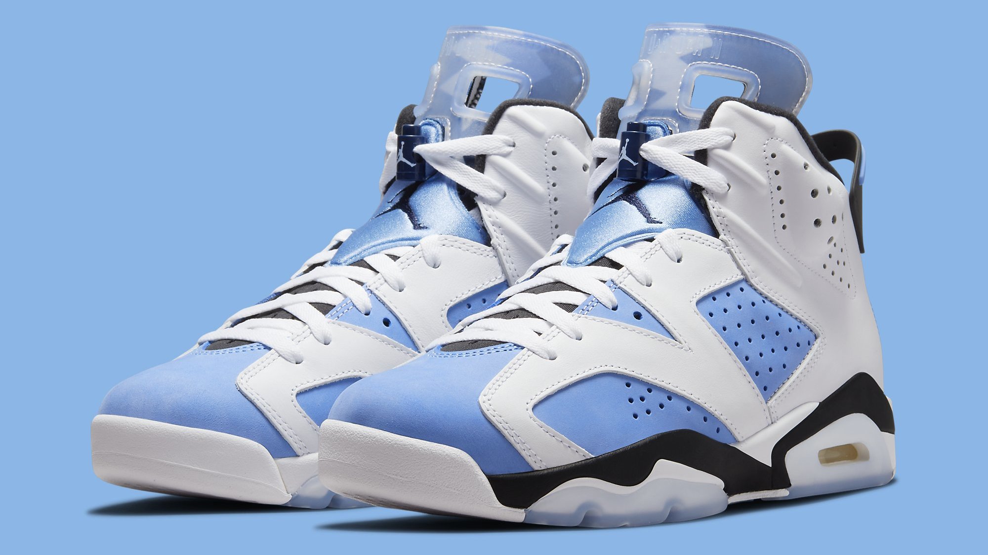 jordan 6 white blue