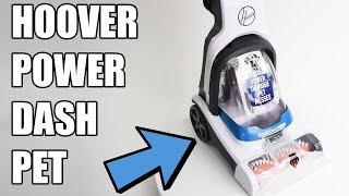 hoover power dash compact carpet washer