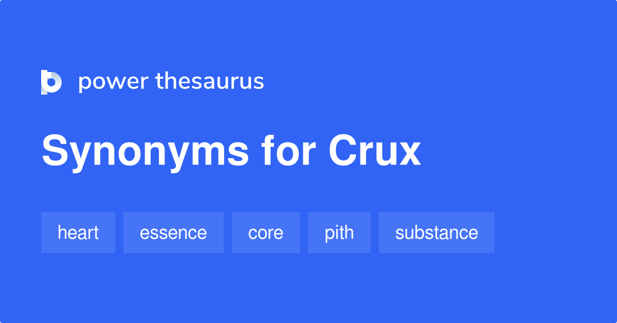 crux thesaurus