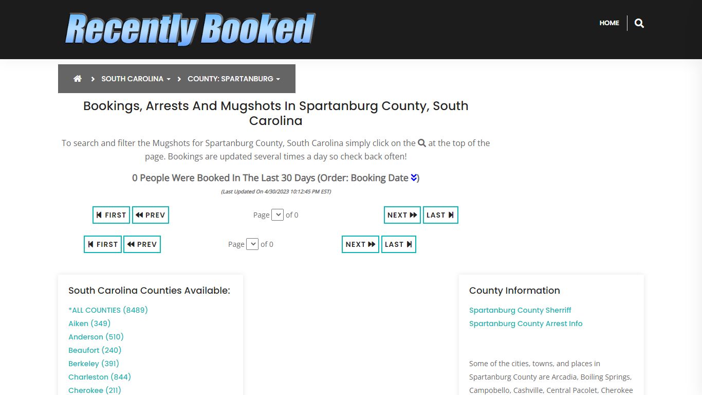 goupstate mugshots