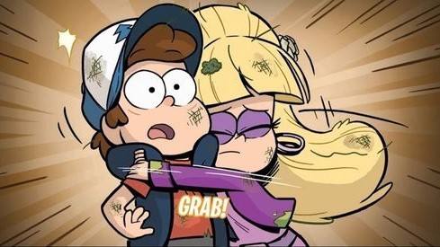 gravity falls dipper and pacifica