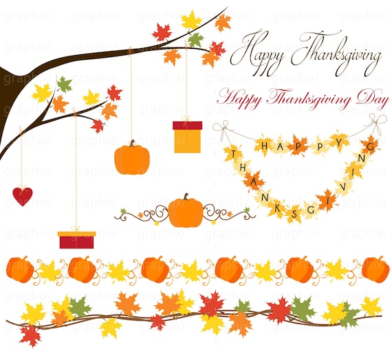 thanksgiving borders clip art