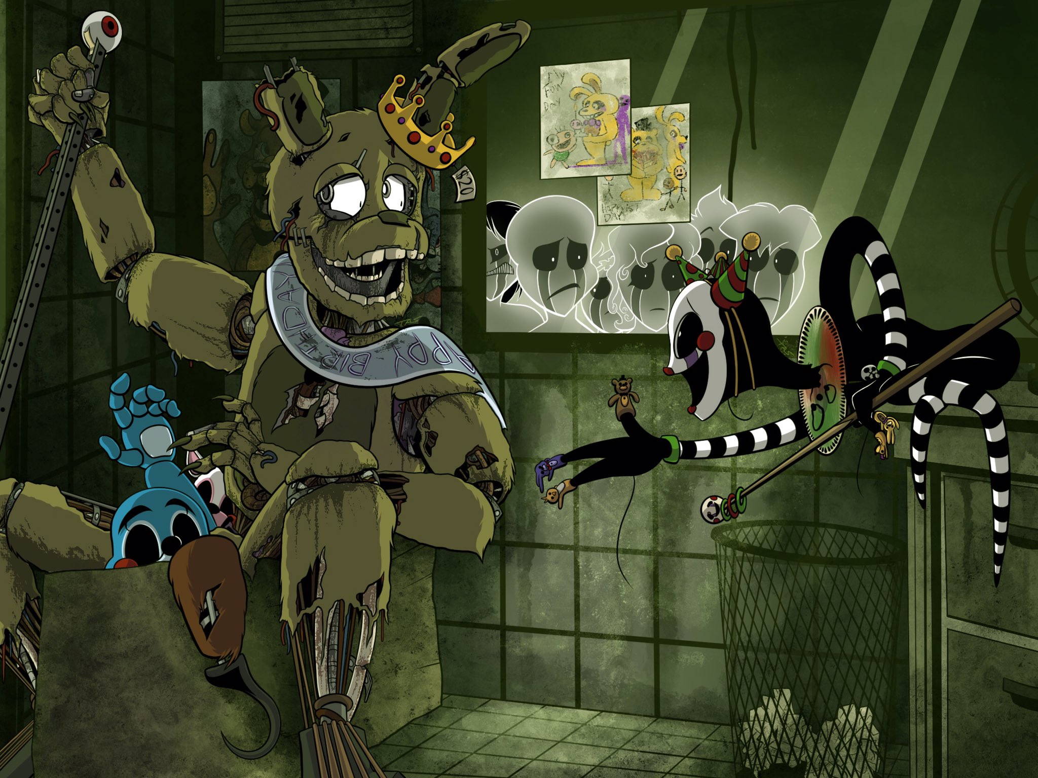 puppet x springtrap