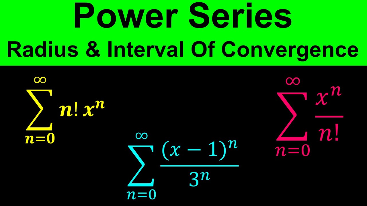 radius of convergence calculator