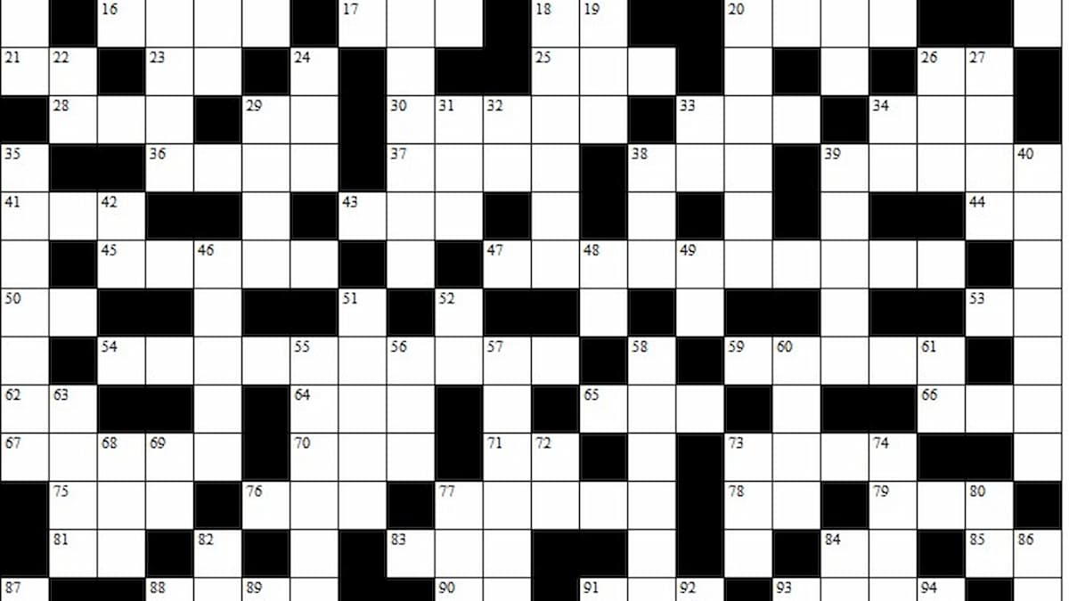 crossword clue delicate