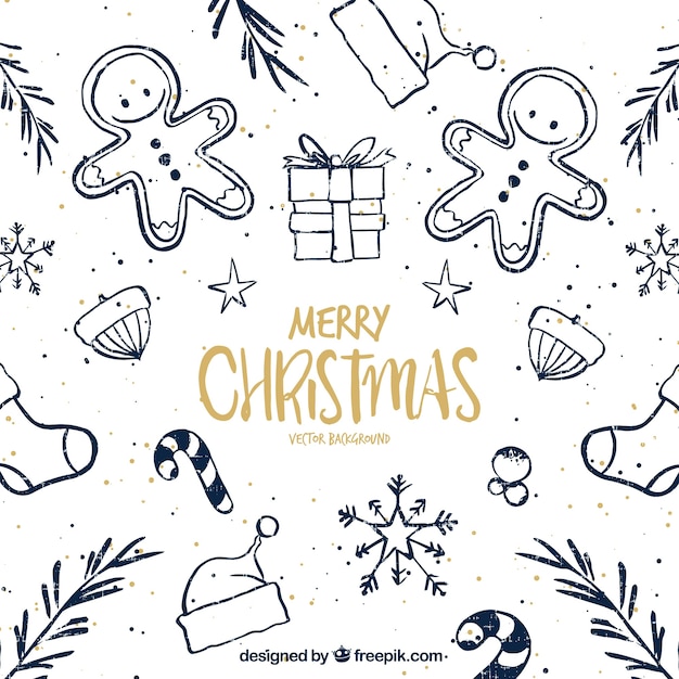 christmas wallpaper draw