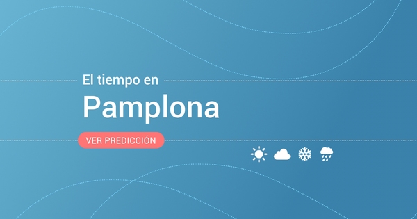 el tiempo en pamplona 7 dias