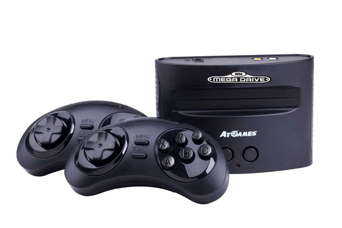 mega drive classic game console