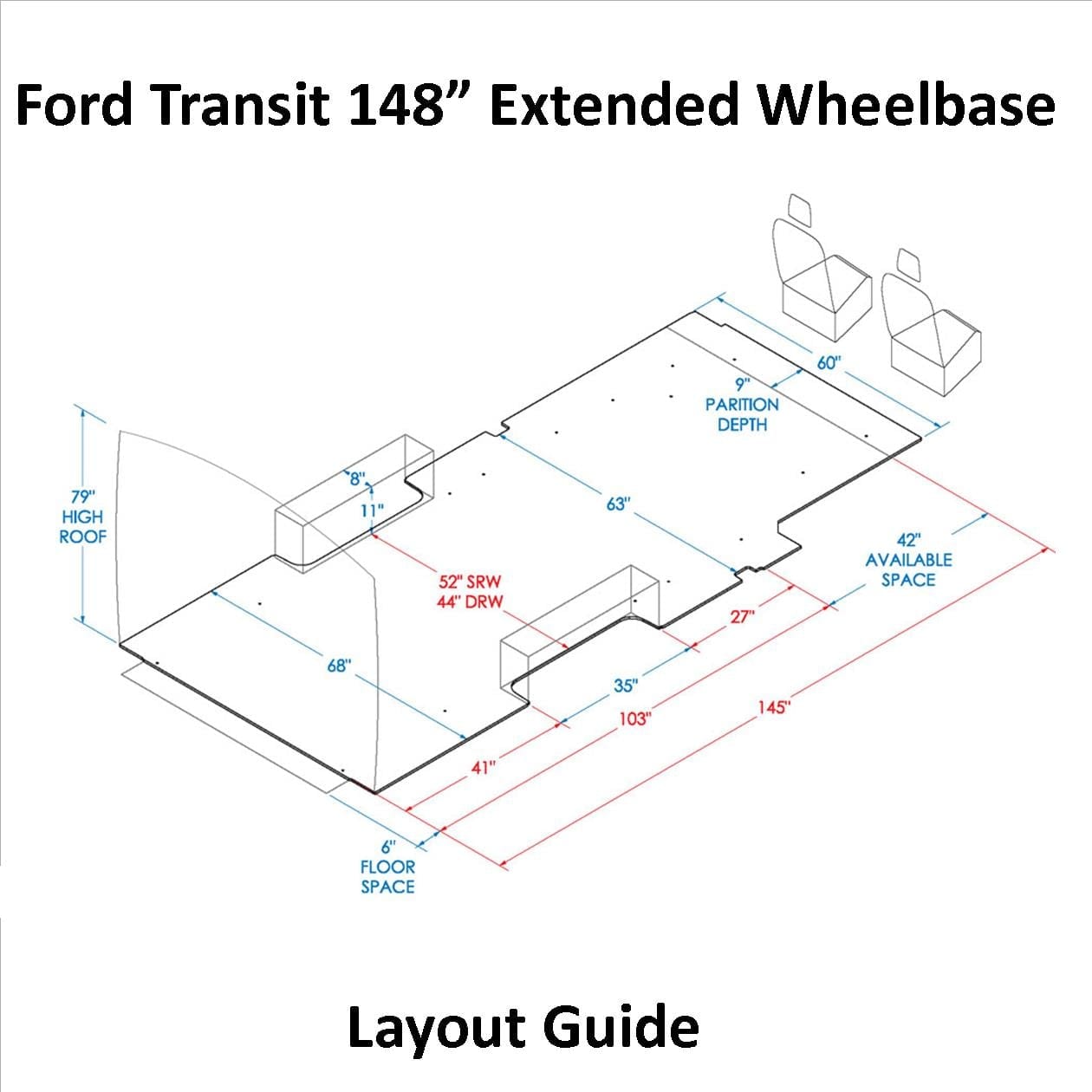 transit interior dimensions