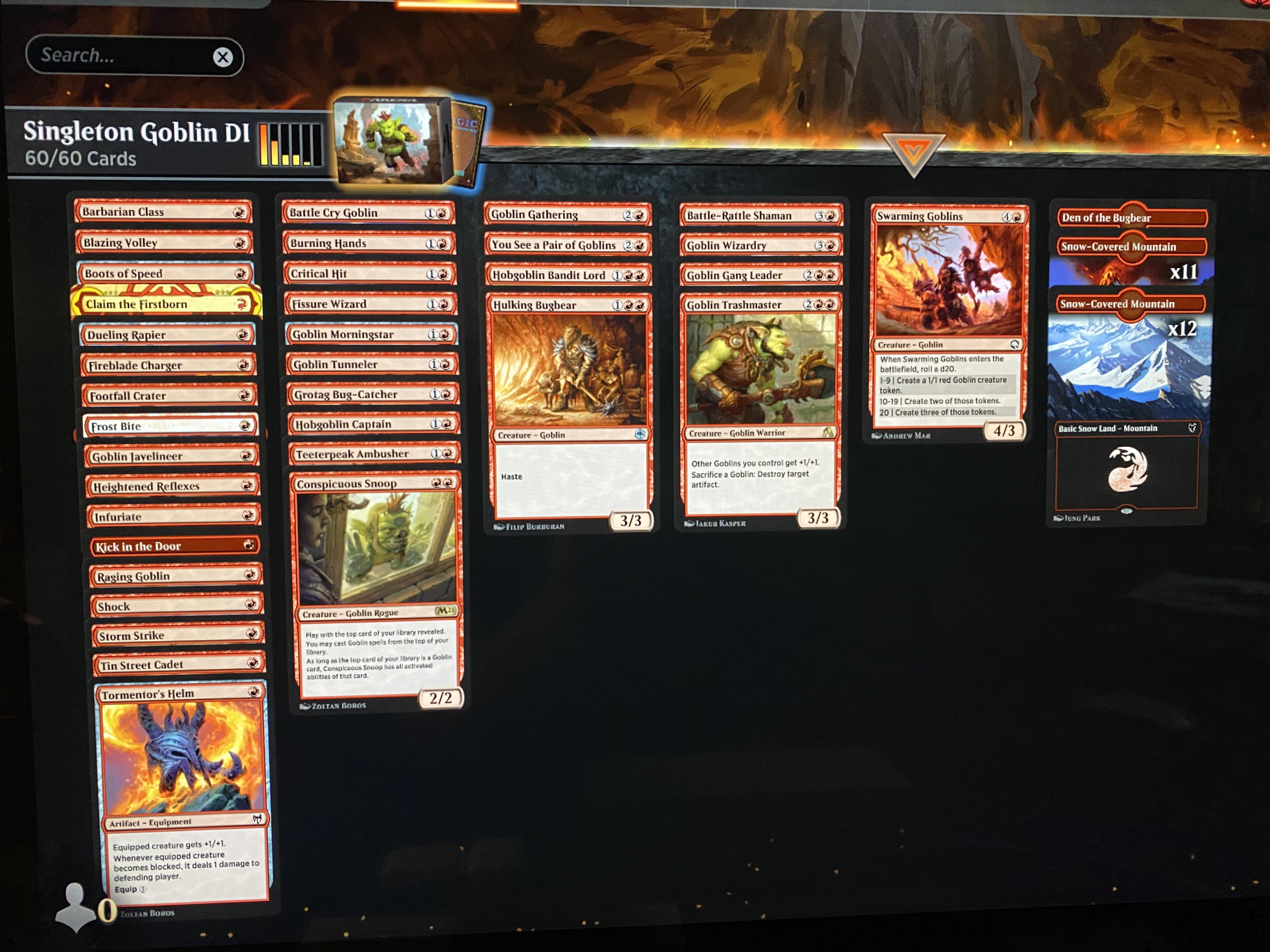 mtg arena best singleton deck