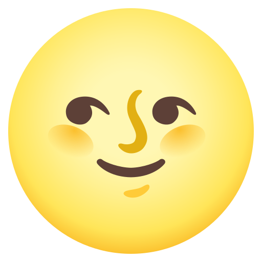 luna llena emoji