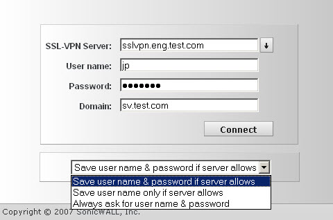 sonicwall net extender