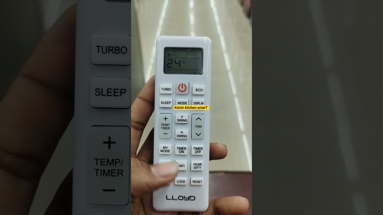 lloyd ac remote lock