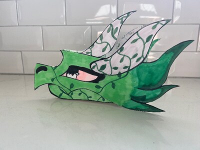 paper dragon puppet