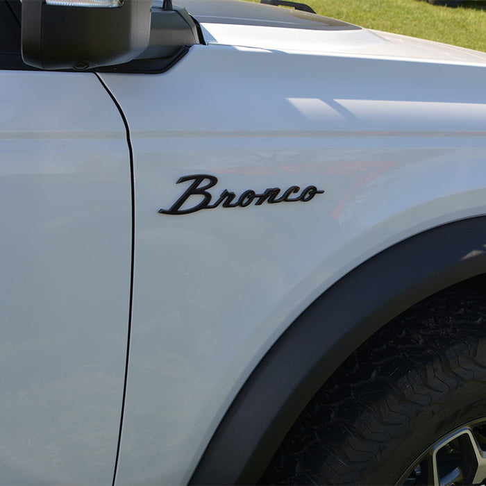 bronco script badge