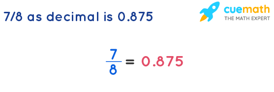 7 8 in decimal form