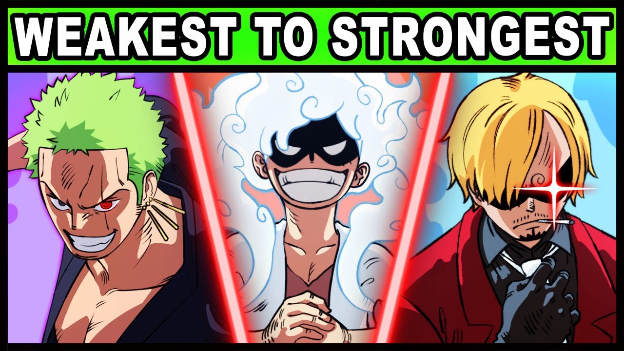 strongest straw hat pirates