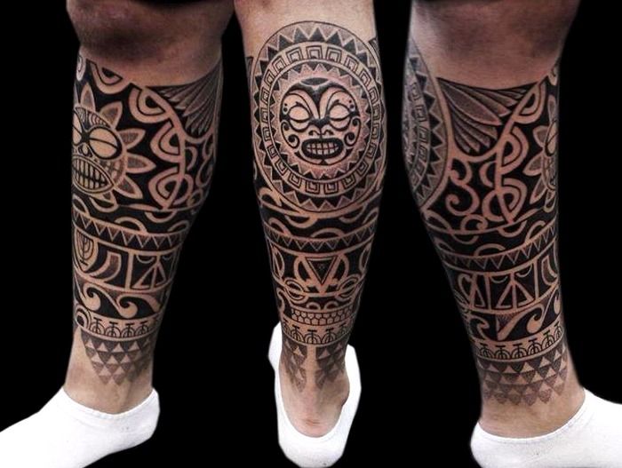 tatuajes maori pierna significados