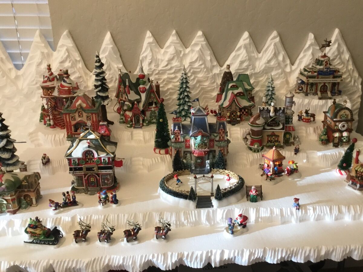 christmas village platforms