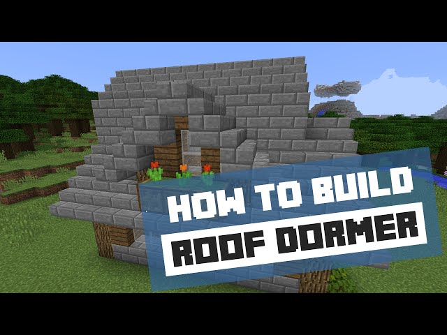 minecraft roof window