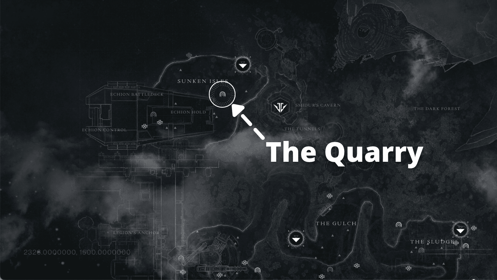 the quarry lost sector