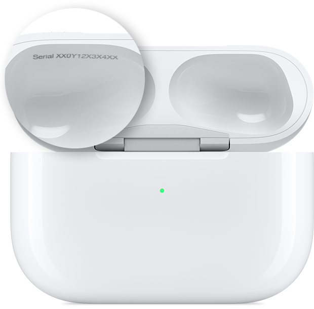 airpods pro 2 serial number check