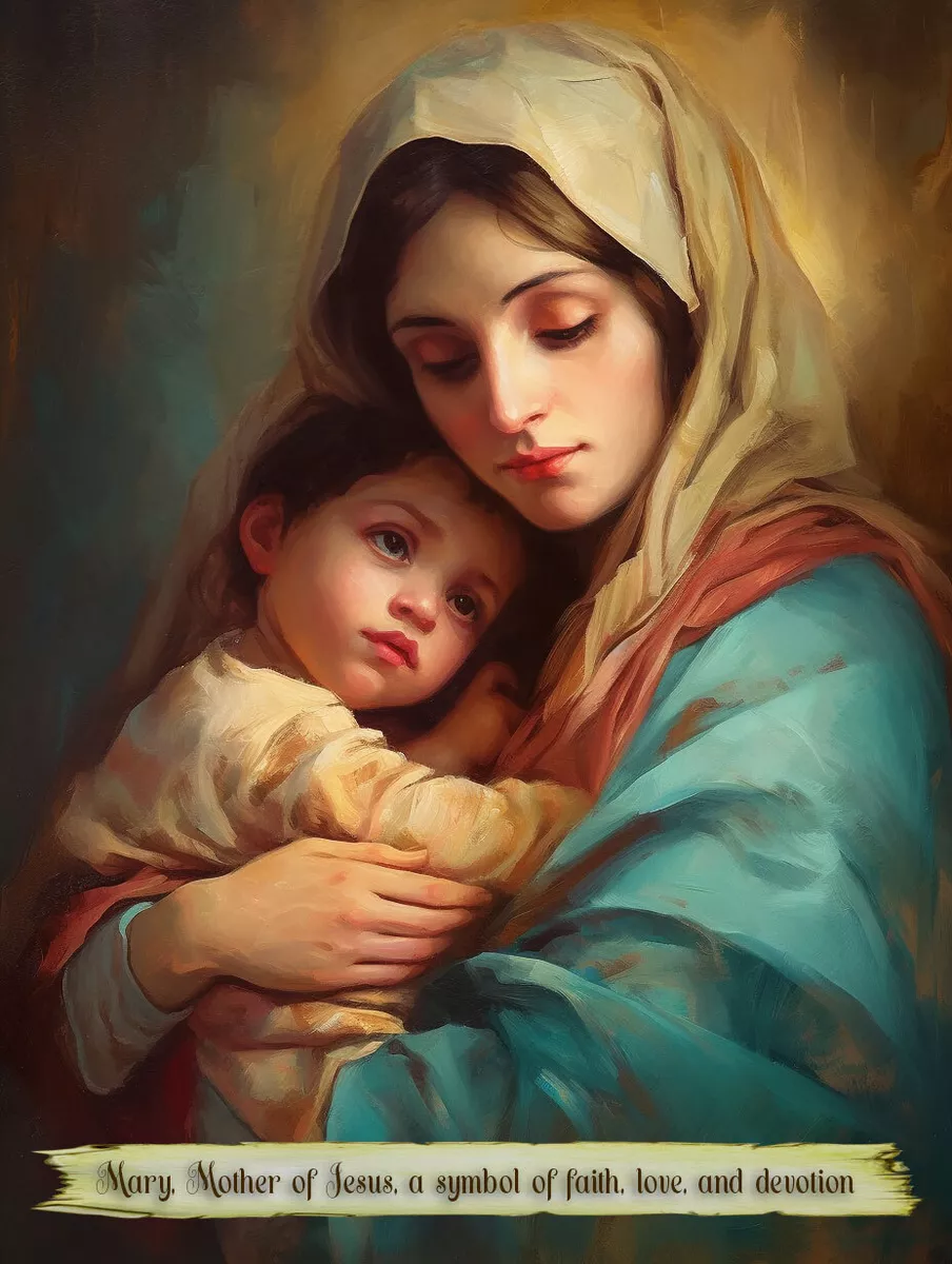 jesus and mother mary pics