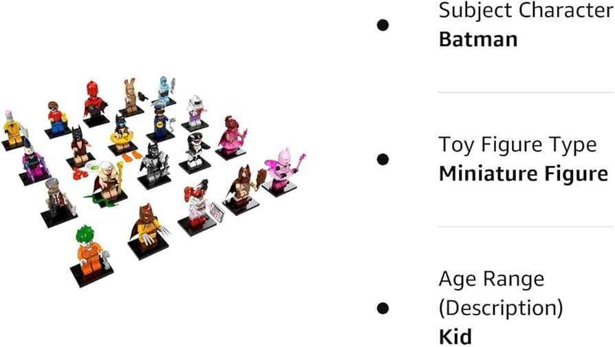 lego batman movie minifigures