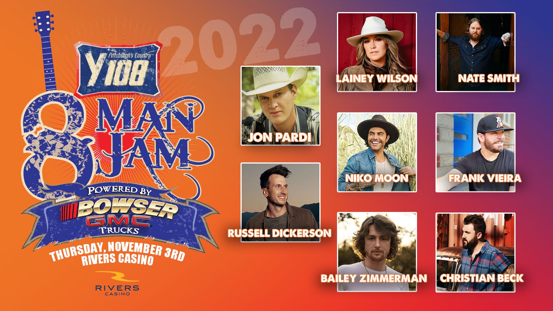 8 man jam pittsburgh 2023 lineup