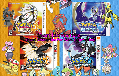 pokemon sun and moon event pokemon