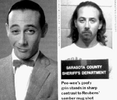 pee wee herman scandal