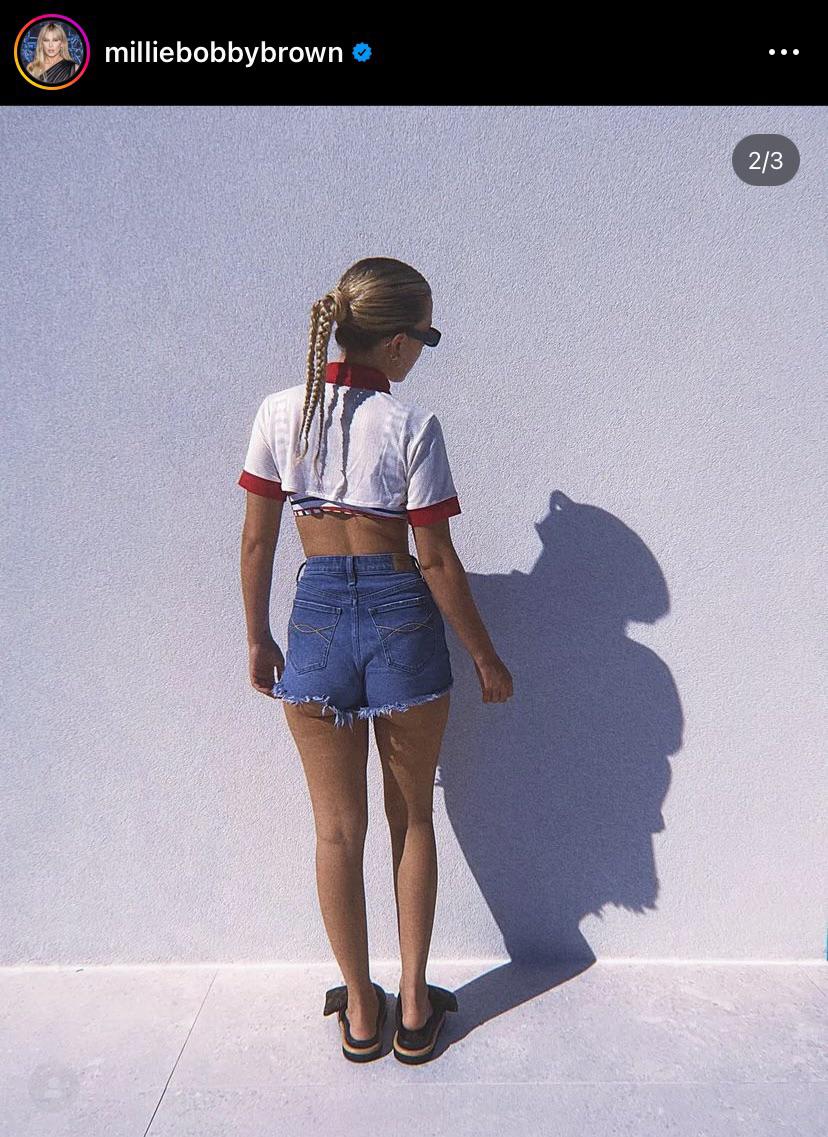 millie bobby brown ass