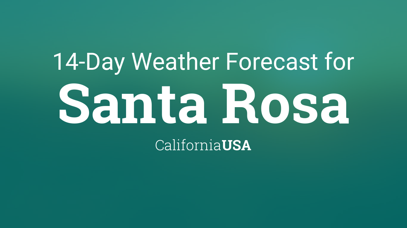 santa rosa weather