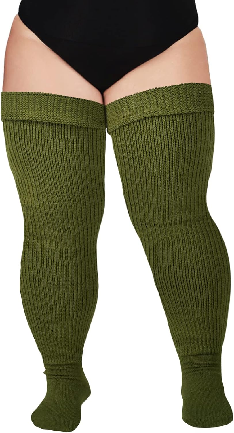 plus size knee high socks