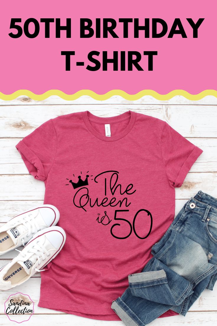 50th birthday t shirt ideas